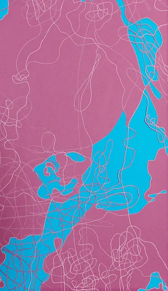 Image of Pink Abstraction by Olha Hnativ, size: 100x60cm, made of Paper, papercutting, Papercut medium, from Lviv, priced at $700 Photo 2 of 3.