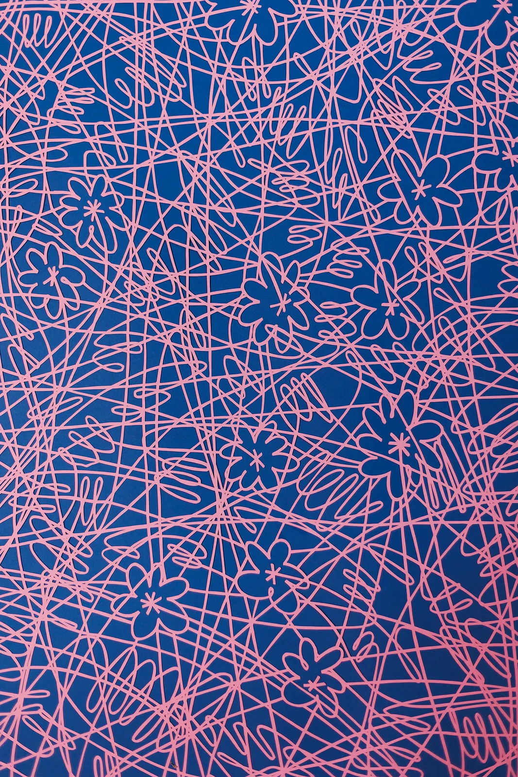 Image of April by Olha Hnativ, size: 100x70cm, made of Paper, papercutting, Papercut medium, from Lviv, priced at $950 Photo 2 of 4.