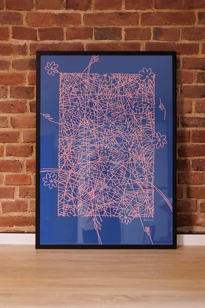 Зображення "Квітень" від Ольга Гнатів, розмір: 100x70cm, матеріали: Папір, витинанка, медіум: Витинанка, місто: Львів, ціна: $950 Фото 3 з 4.