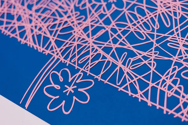 Image of April by Olha Hnativ, size: 100x70cm, made of Paper, papercutting, Papercut medium, from Lviv, priced at $950 Photo 4 of 4.