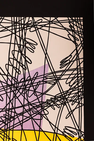 Image of Appliqué 3 by Olha Hnativ, size: 100x60cm, made of Paper, papercutting, Papercut medium, from Lviv, priced at $650 Photo 2 of 3.