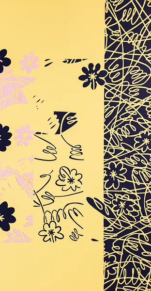 Image of Floral by Olha Hnativ, size: 58х44, made of Paper, papercutting, Papercut medium, from Lviv, priced at $550 Photo 2 of 4.