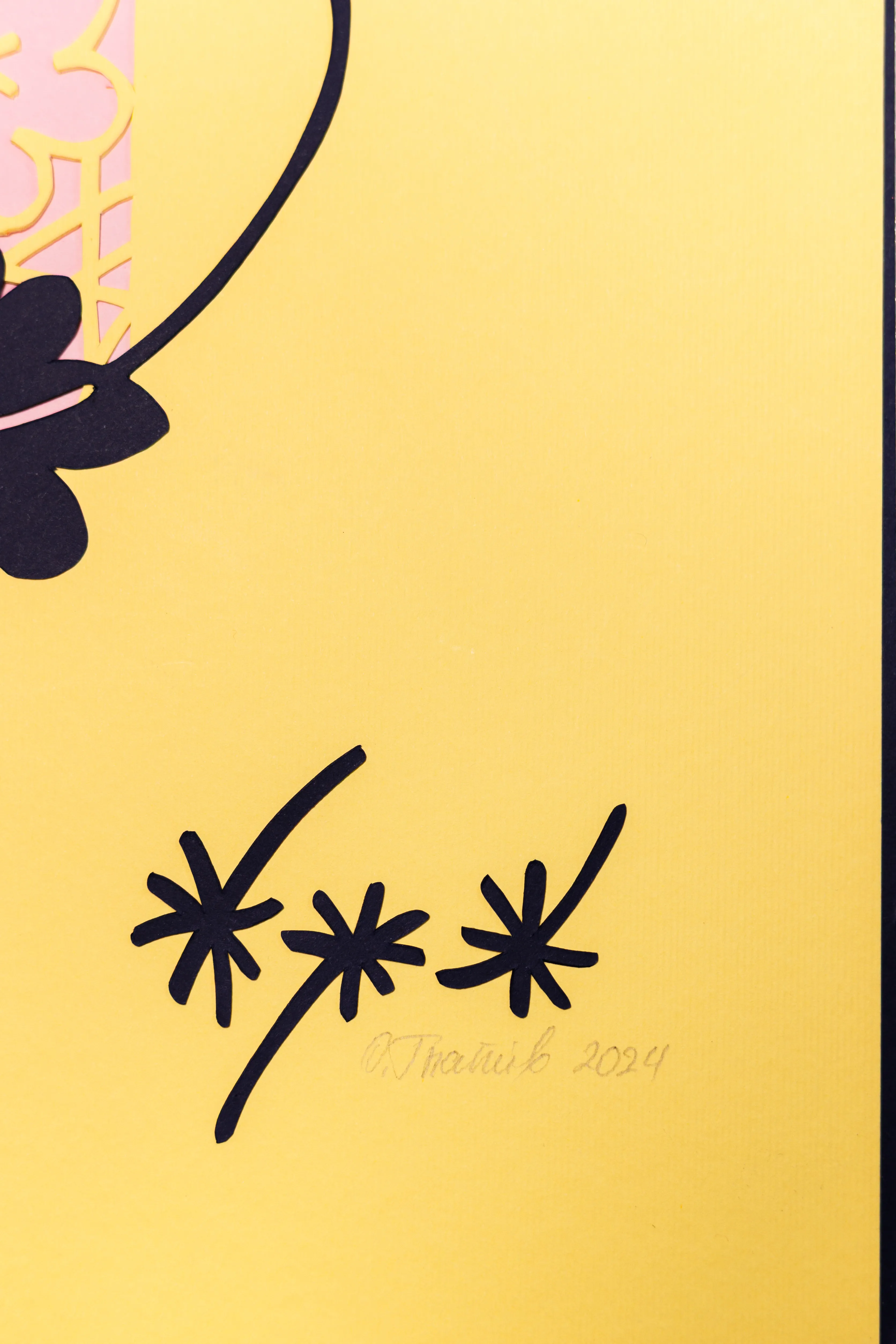 Image of Floral by Olha Hnativ, size: 58х44, made of Paper, papercutting, Papercut medium, from Lviv, priced at $550 Photo 3 of 4.