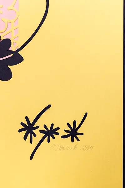 Image of Floral by Olha Hnativ, size: 58х44, made of Paper, papercutting, Papercut medium, from Lviv, priced at $550 Photo 3 of 4.