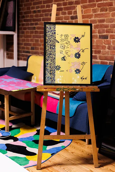 Image of Floral by Olha Hnativ, size: 58х44, made of Paper, papercutting, Papercut medium, from Lviv, priced at $550 Photo 4 of 4.