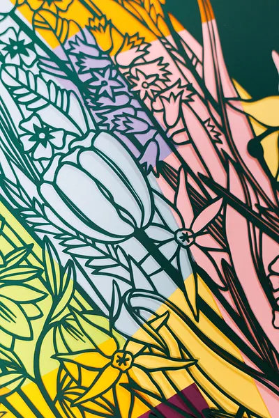 Image of Blossom by Olha Hnativ, size: 70х50, made of Paper, papercutting, Papercut medium, from Lviv, priced at $700 Photo 4 of 4.