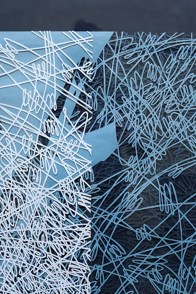 Image of Midwinter by Olha Hnativ, size: 72х72, made of Paper, papercutting, Papercut medium, from Lviv, priced at $950 Photo 3 of 4.