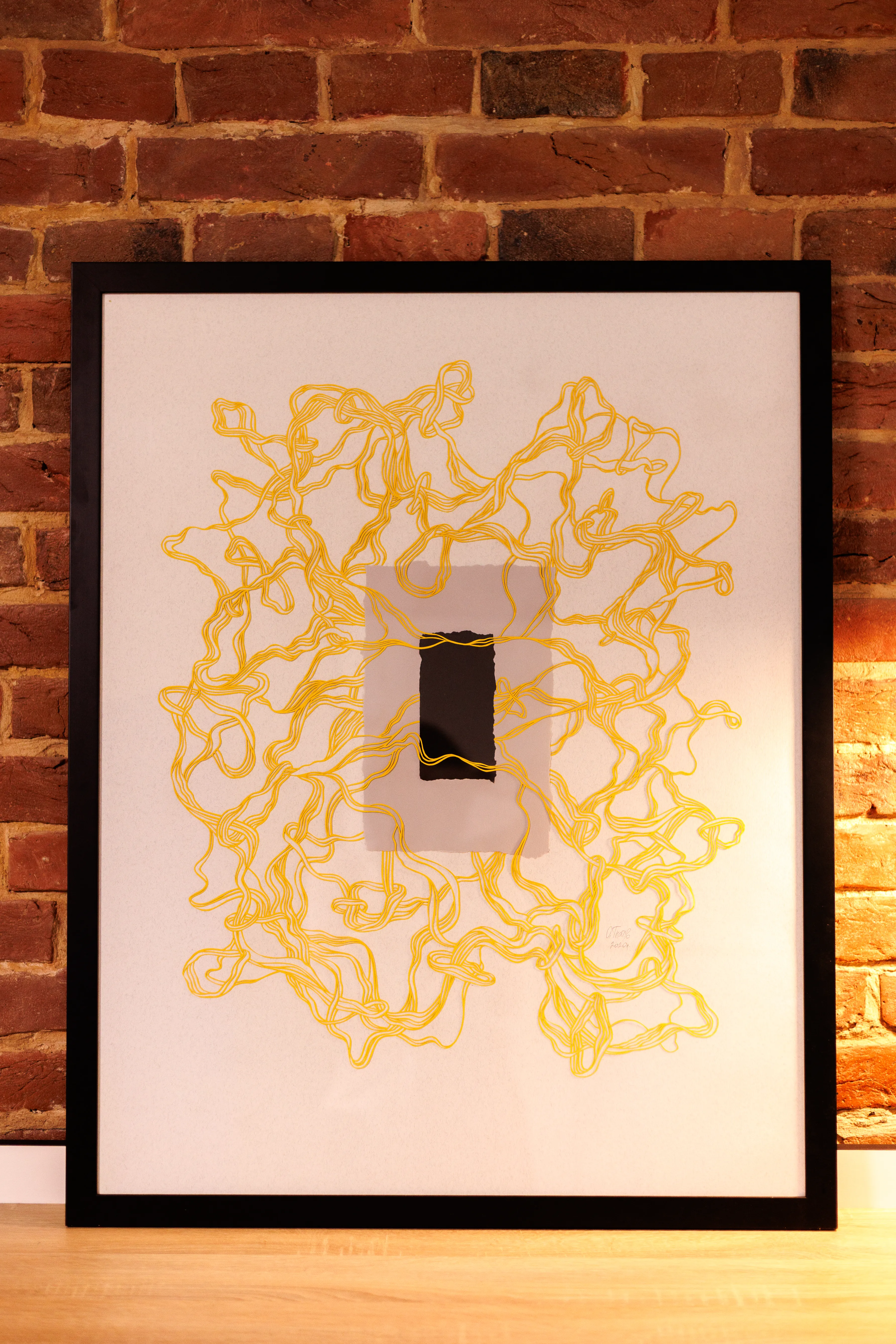 Image of Resistance by Olha Hnativ, size: 80х70, made of Paper, papercutting, Papercut medium, from Lviv, priced at $700 Photo 4 of 4.