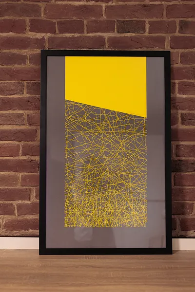 Image of Stretched Out by Olha Hnativ, size: 100х65, made of Paper, papercutting, Papercut medium, from Lviv, priced at $700 Photo 2 of 4.