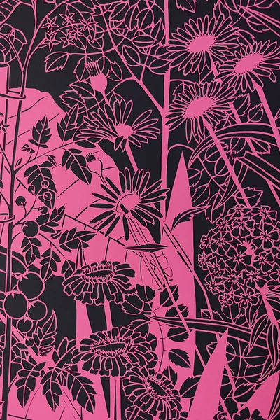 Image of Flowerbed by Olha Hnativ, size: 100х70, made of Paper, papercutting, Papercut medium, from Lviv Photo 4 of 5.
