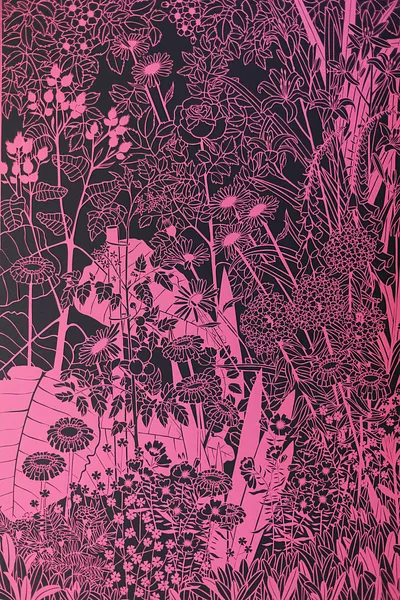 Image of Flowerbed by Olha Hnativ, size: 100х70, made of Paper, papercutting, Papercut medium, from Lviv Photo 5 of 5.
